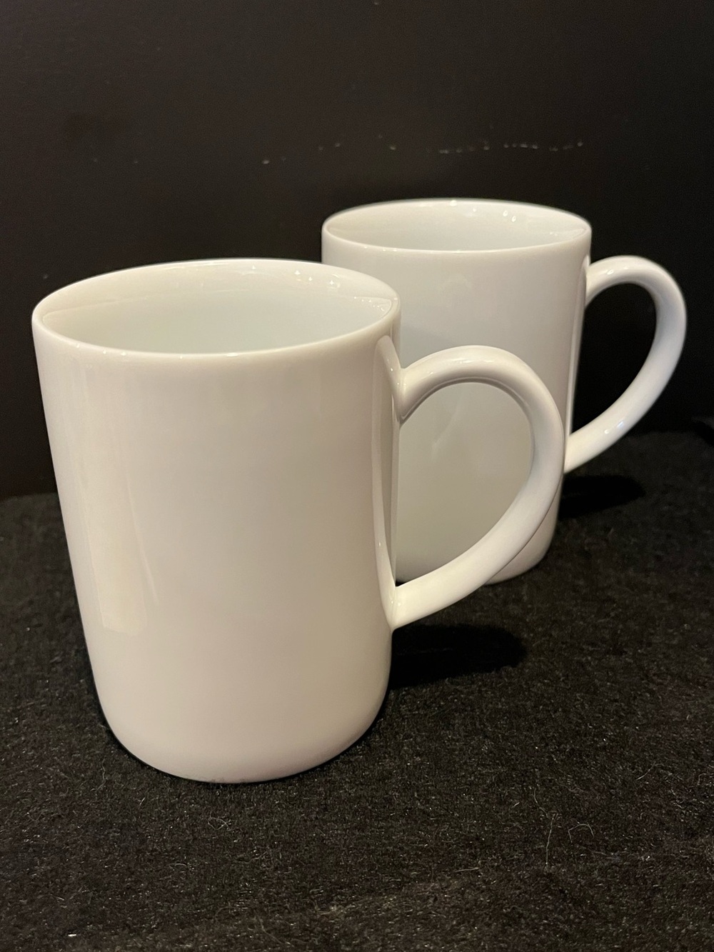 Crate & Barrel White Coffee Mug - Set of 2 - Picture 5 of 11